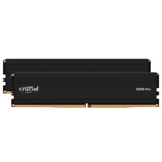 Crucial Pro 32 GB - 2 x 16GB, DDR5 288-pin DIMM, 5600MT/s, CL46, Black color