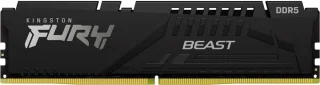 Kingston FURY Beast 16 GB - 1 x 16GB, DDR5 288-pin DIMM, 5200MT/s, CL40, Black / Silver color