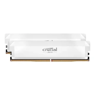 Crucial Pro 32 GB - 2 x 16GB, DDR5 288-pin DIMM, 6400MT/s, CL38, White color