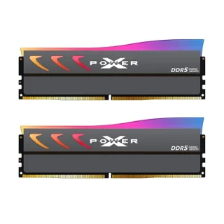 Silicon Power XPOWER Storm RGB 32 GB - 2 x 16GB, DDR5 288-pin DIMM, 6000MT/s, CL36, Gray color