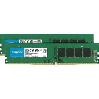 Crucial CT2K8G4DFS8266 16 GB - 2 x 8GB, DDR4 288-pin DIMM, 2666MT/s, CL19, Green color