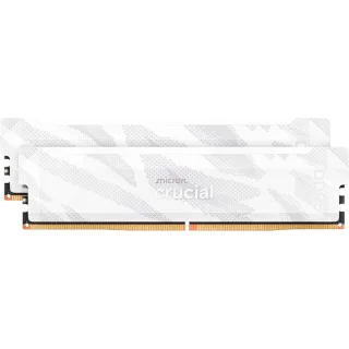 Crucial Pro Overclocking 32 GB - 2 x 16GB, DDR5 288-pin DIMM, 6400MT/s, CL32, White color