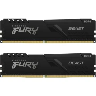 Kingston FURY Beast 32 GB - 2 x 16GB, DDR4 288-pin DIMM, 3600MT/s, CL18, Black color