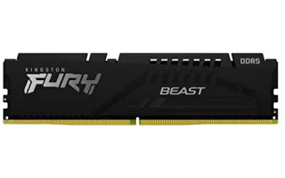 Kingston FURY Beast 8 GB - 1 x 8GB, DDR5 288-pin DIMM, 5200MT/s, CL40, Black color