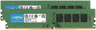 Crucial CT2K16G4DFRA32A 32 GB - 2 x 16GB, DDR4 288-pin DIMM, 3200MT/s, CL22, Green / Black color