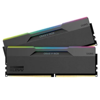 Klevv CRAS V RGB 32 GB - 2 x 16GB, DDR5 288-pin DIMM, 6000MT/s, CL30, Black color