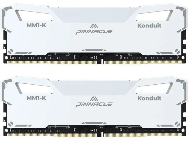 Timetec PINNACLE Konduit 32 GB - 2 x 16GB, DDR4 288-pin DIMM, 3200MT/s, CL16, White color - Featured Image