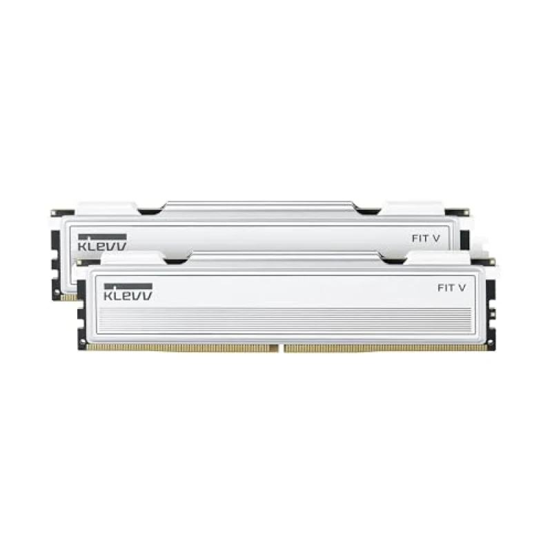 Klevv FIT V 32 GB - 2 x 16GB, DDR5 288-pin DIMM, 6000MT/s, CL28, White color - Featured Image