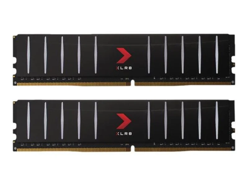 PNY XLR8 Gaming Low Profile 32 GB - 2 x 16GB, DDR4 288-pin DIMM, 3200MT/s, CL16, Black / Red color - Featured Image