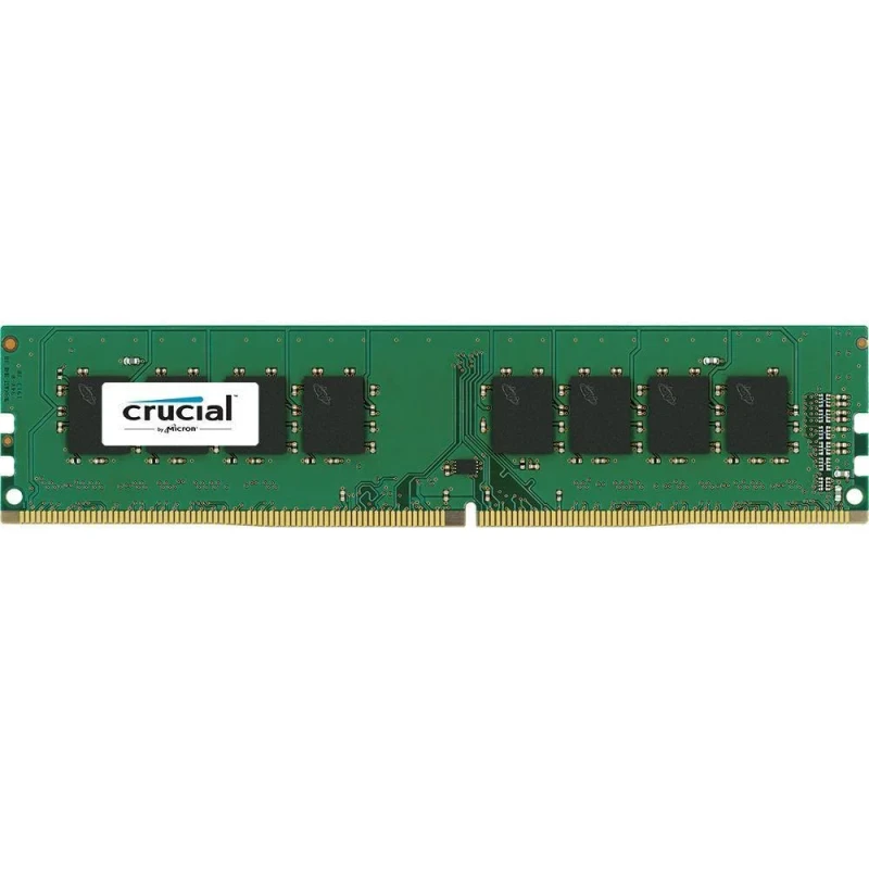 Crucial CT16G4DFD824A 16 GB - 1 x 16GB, DDR4 288-pin DIMM, 2400MT/s, CL17, Green / Black color - Featured Image