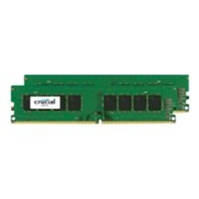 Crucial CT2K4G4DFS824A 8 GB - 2 x 4GB, DDR4 288-pin DIMM, 2400MT/s, CL17, Green color - Featured Image