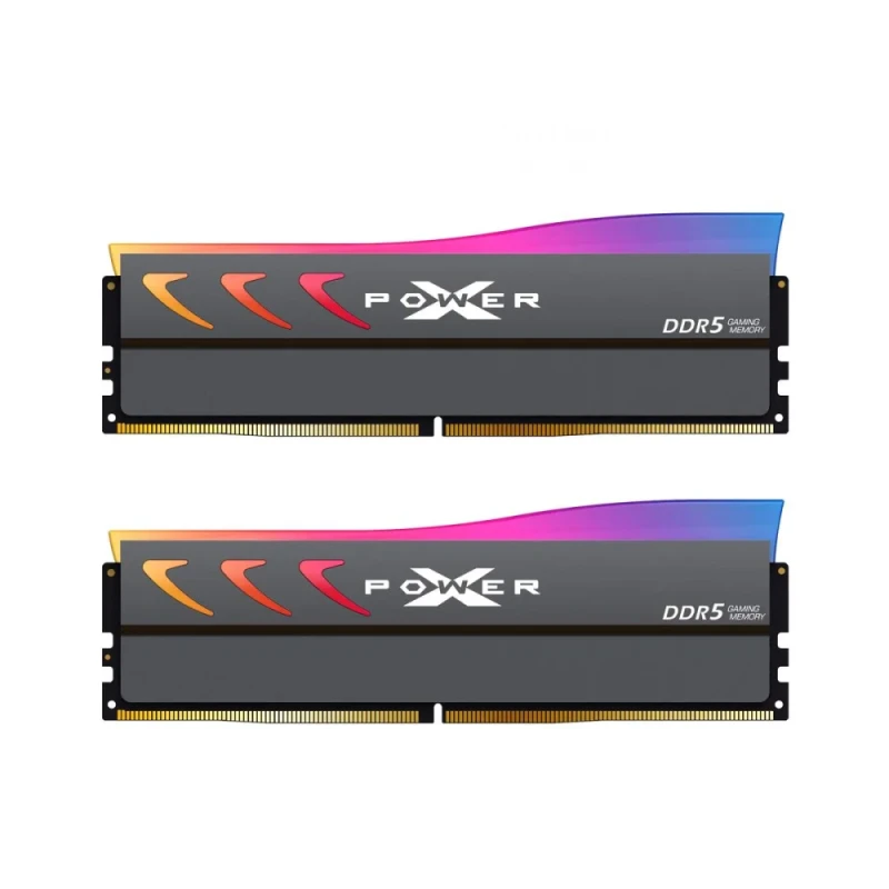 Silicon Power XPOWER Storm RGB 32 GB - 2 x 16GB, DDR5 288-pin DIMM, 6000MT/s, CL36, Black color - Featured Image