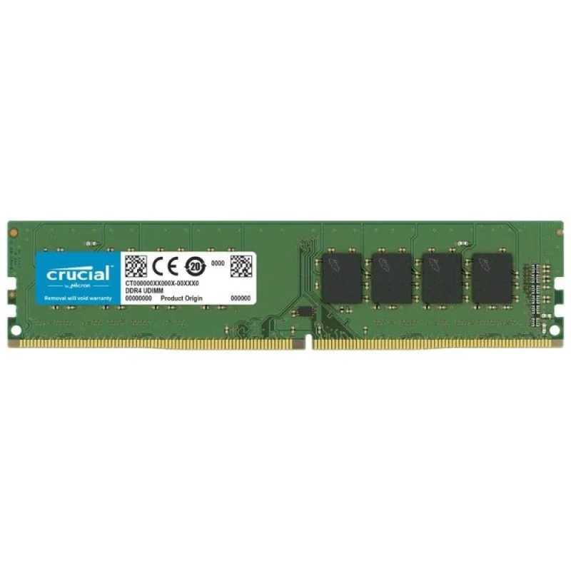 Crucial CT8G4DFRA266 8 GB - 1 x 8GB, DDR4 288-pin DIMM, 2666MT/s, CL19, Green color - Featured Image