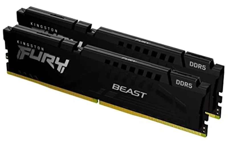 Kingston FURY Beast 64 GB - 2 x 32GB, DDR5 288-pin DIMM, 5600MT/s, CL40, Black color - Featured Image
