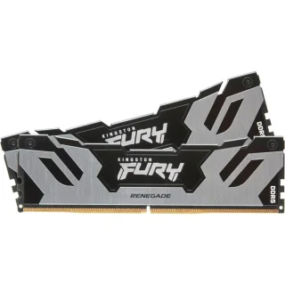 Kingston FURY Renegade 96 GB - 2 x 48GB, DDR5 288-pin DIMM, 6000MT/s, CL32, Silver / Black color