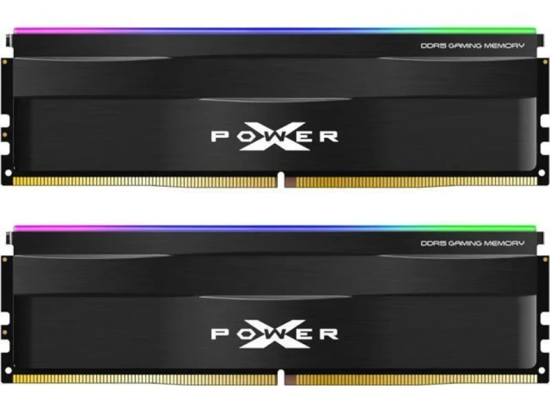 Silicon Power XPOWER Zenith RGB Gaming 32 GB - 2 x 16GB, DDR5 288-pin DIMM, 6000MT/s, CL30, Black color - Featured Image