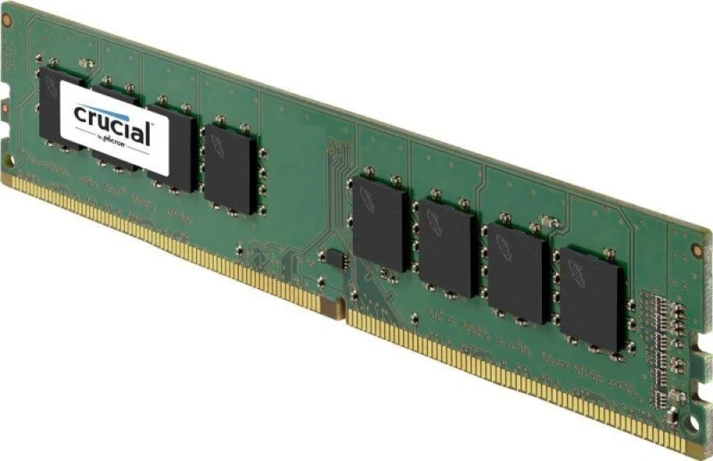 Crucial CT8G4DFD8213 8 GB - 1 x 8GB, DDR4 288-pin DIMM, 2133MT/s, CL15, Black / Green color - Featured Image