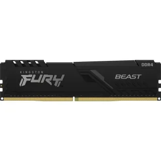 Kingston FURY Beast 16 GB - 1 x 16GB, DDR4 288-pin DIMM, 3600MT/s, CL18, Black color