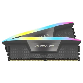 Corsair Vengeance RGB 32 GB - 2 x 16GB, DDR5 288-pin DIMM, 6000MT/s, CL38, Black color
