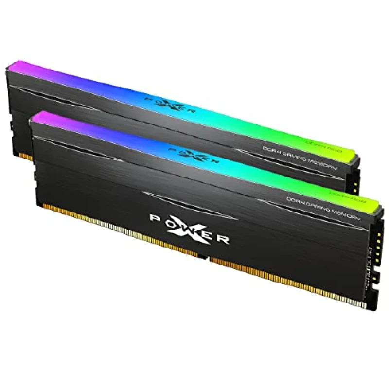 Silicon Power XPOWER Zenith RGB Gaming 16 GB - 2 x 8GB, DDR4 288-pin DIMM, 3600MT/s, CL18, Black color - Featured Image