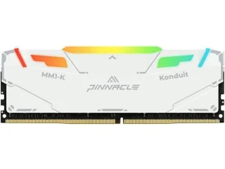 Timetec PINNACLE Konduit RGB 16 GB - 1 x 16GB, DDR4 288-pin DIMM, 3200MT/s, CL16, White color