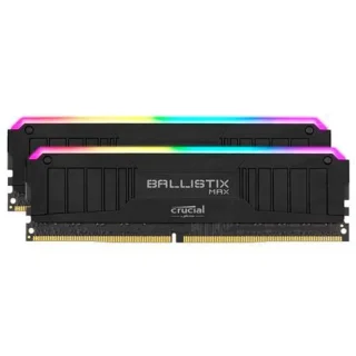 Crucial Ballistix MAX RGB 16 GB - 2 x 8GB, DDR4 288-pin DIMM, 4000MT/s, CL18, Black color