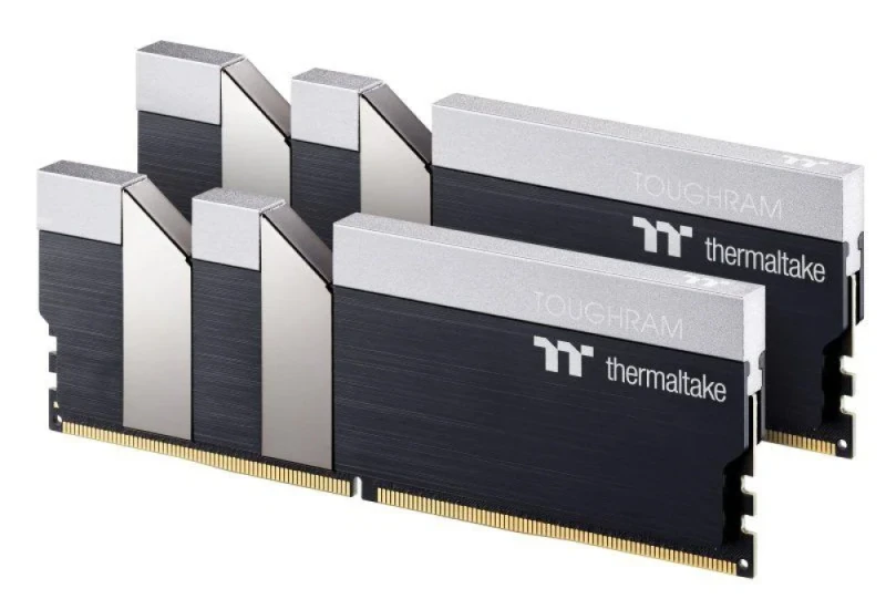Thermaltake TOUGHRAM 16 GB - 2 x 8GB, DDR4 288-pin DIMM, 4000MT/s, CL19, Black / Silver color - Featured Image