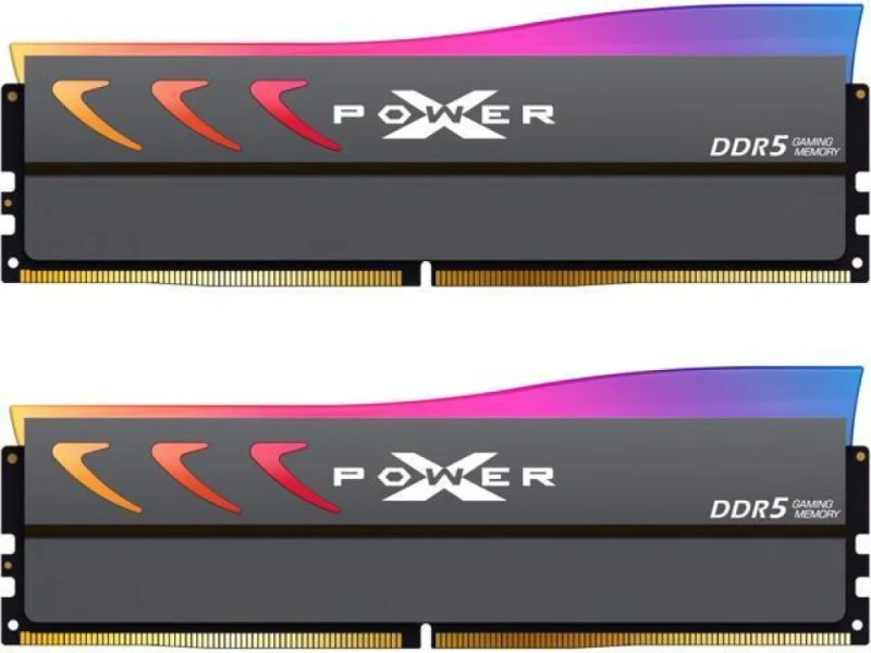 Silicon Power XPOWER Storm RGB 32 GB - 2 x 16GB, DDR5 288-pin DIMM, 6400MT/s, CL32, Black color - Featured Image