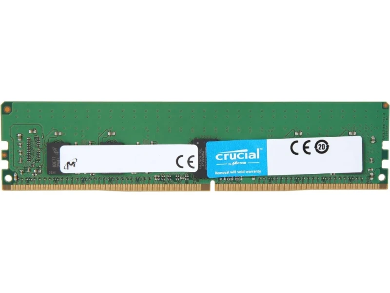 Crucial CT16G4RFD8293 16 GB - 1 x 16GB, DDR4 288-pin DIMM, 2933MT/s, CL21, Green / Black color - Featured Image