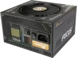 Seasonic FOCUS Plus 750 Gold (SSR-750FX) 750W Fully Modular ATX PSU – 80 PLUS Gold Efficiency, Compact 140 mm Length, Hybrid Silent Fan Control, Flat Modular Cables, 4x PCI-E & 8x SATA Connectors for Gaming & Workstation Builds, Black High-Efficiency Power Supply