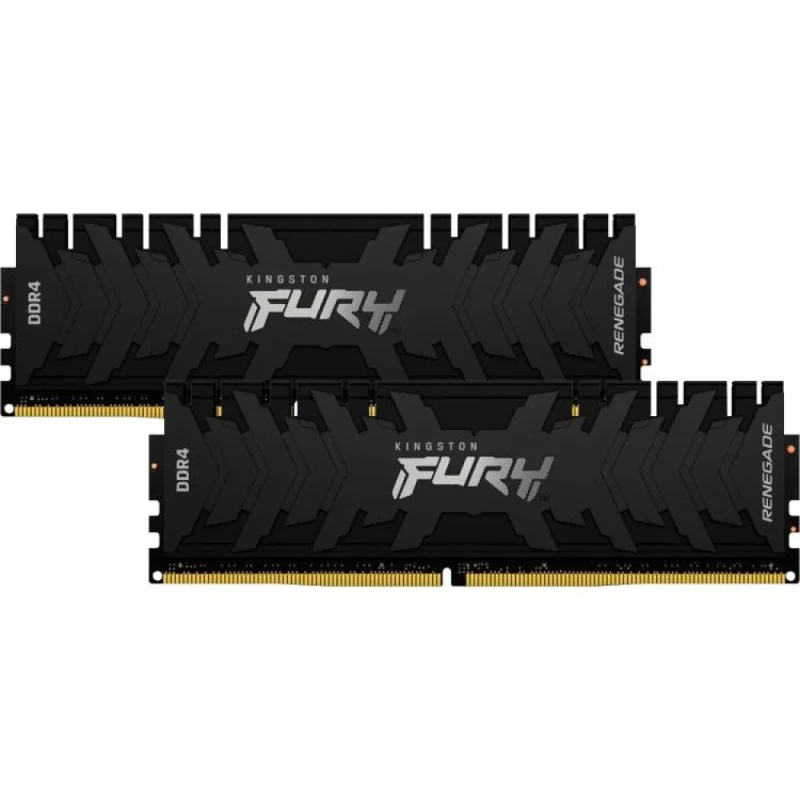 Kingston FURY Renegade 64 GB - 2 x 32GB, DDR4 288-pin DIMM, 3200MT/s, CL16, Black color - Featured Image