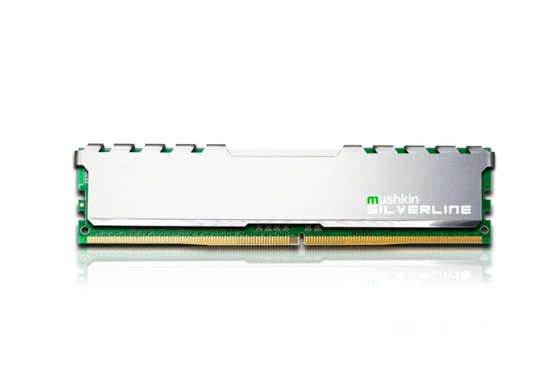 Mushkin Silverline 8 GB - 1 x 8GB, DDR4 288-pin DIMM, 2400MT/s, CL17, Silver color - Featured Image