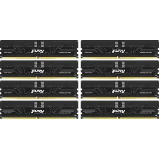 Kingston FURY Renegade Pro 256 GB - 8 x 32GB, DDR5 288-pin DIMM, 6000MT/s, CL32, Black color