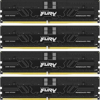 Kingston FURY Renegade Pro 64 GB - 4 x 16GB, DDR5 288-pin DIMM, 6000MT/s, CL32, Black color