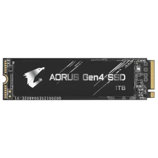 Gigabyte AORUS Gen4 - 1 TB SSD, M.2 PCIe 4.0 X4, M.2-2280, 2048 MB Cache memory