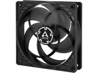 ARCTIC P12 PST - 120mm PWM fan, 56.3 CFM Airflow, 200 - 1800 RPM, Black / Translucent Black Color