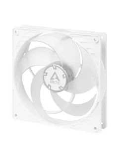 ARCTIC P14 PST - 140mm PWM fan, 22.5 dB, 72.8 CFM Airflow, 200 - 1700 RPM, White / Translucent White Color