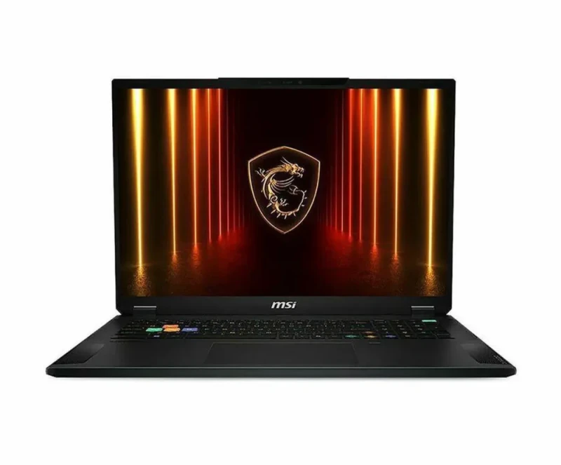 MSI Stealth A18 AI+ A3HWIG-028US 18″ Gaming Laptop – AMD Ryzen AI 9 365 10-Core (2.0–5.0 GHz), NVIDIA GeForce RTX 5080 Laptop GPU 16 GB GDDR7, 32 GB DDR5-5600, 2 TB NVMe SSD, 3840x2400 UHD+ Mini-LED 120 Hz, Wi-Fi 7 & 2.5 Gb LAN, Thunderbolt 4/USB4, HDMI 2.1, Windows 11 Pro, Midnight Black - Featured Image