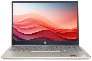 HP 14″ HD Laptop AMD Athlon 7120 – 14″ HD (1366x768) LED, AMD Athlon 7120 Dual-Core, 4 GB DDR4 RAM, 128 GB UFS Storage, AMD Radeon Integrated Graphics, Wi-Fi, HDMI, USB-C & USB-A Ports, Windows 11 Home, Moonlight Blue with Laptop Bag