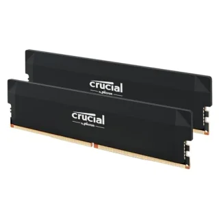 Crucial Pro Overclocking 64 GB - 2 x 32GB, DDR5 288-pin DIMM, 6400MT/s, CL40, Black color
