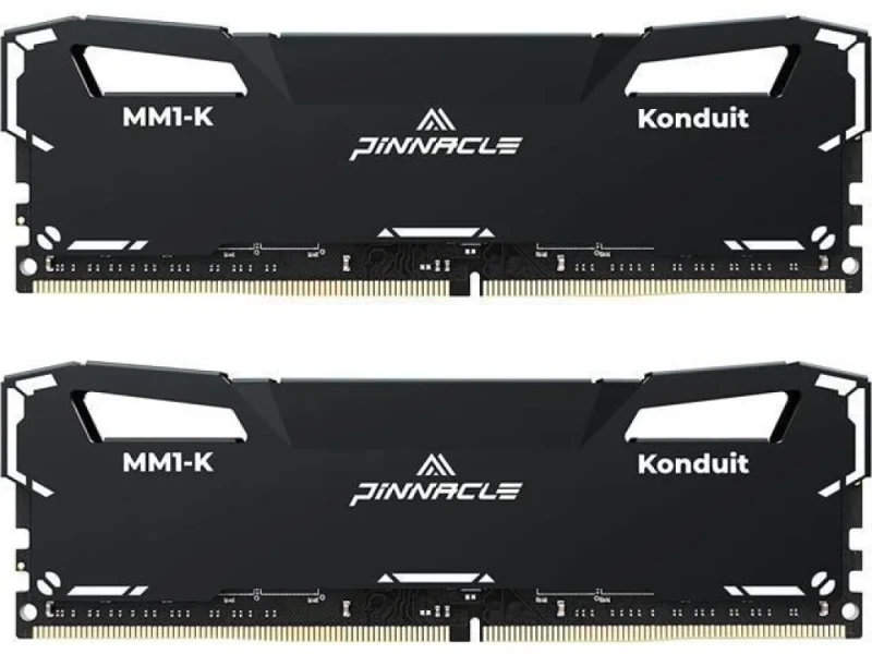 Timetec PINNACLE Konduit 16 GB - 2 x 8GB, DDR4 288-pin DIMM, 3200MT/s, CL16, Black color - Featured Image