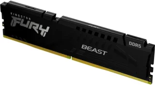 Kingston FURY Beast 16 GB - 1 x 16GB, DDR5 288-pin DIMM, 6400MT/s, CL32, Black color
