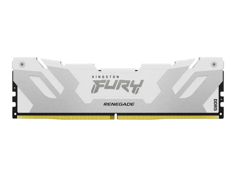 Kingston FURY Renegade 16 GB - 1 x 16GB, DDR5 288-pin DIMM, 6400MT/s, CL32, Silver / White color - Featured Image