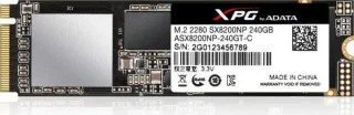 ADATA XPG SX8200 240 - 240 GB SSD, M.2 PCIe 3.0 X4, M.2-2280