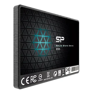 Silicon Power Slim S55 - 240 GB SSD, SATA 6.0 Gb/s, 2.5"