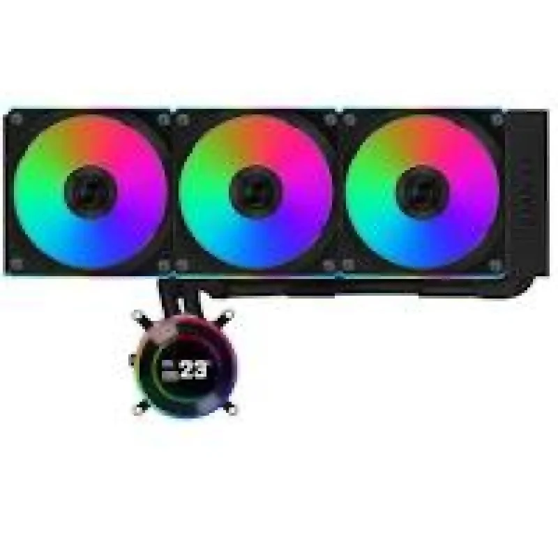 Lian Li Hydroshift II LCD-C CL - 200 - 2600 RPM, 31 dB, Black color, AIO Watercooler, 360mm radiator - Featured Image