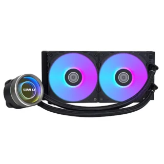 Lian Li Galahad II Trinity - 2450 RPM, 35.4 dB, Black color, AIO Watercooler, 240mm radiator