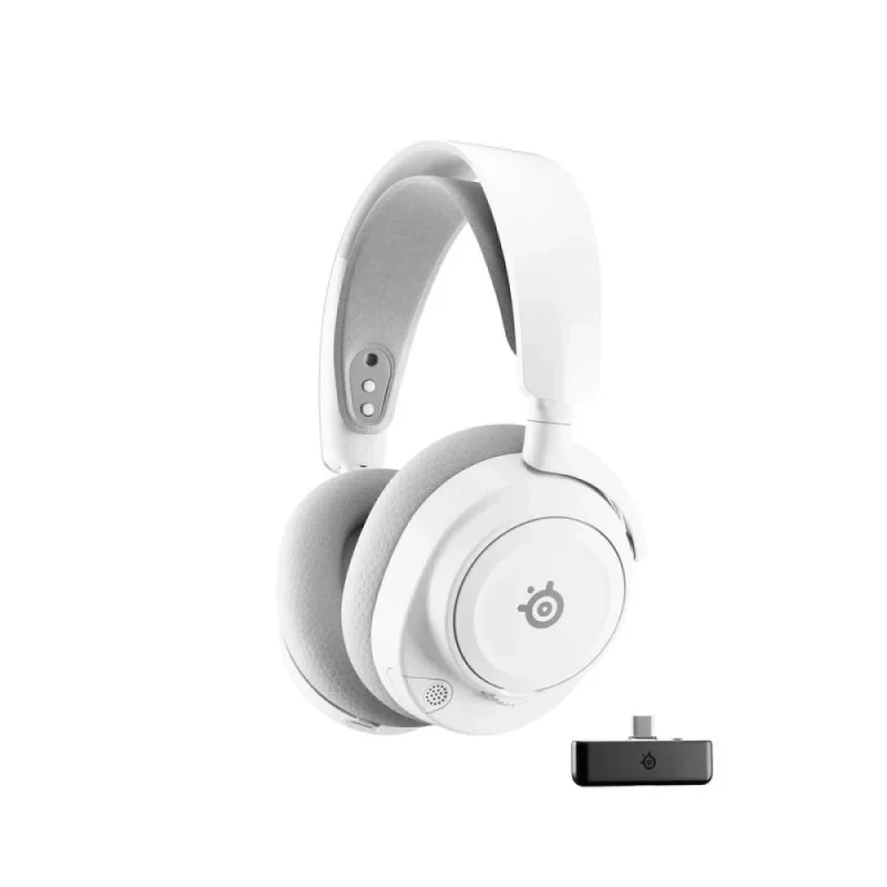 SteelSeries Arctis Nova 7X Gen 2 - Gaming headset, Wireless, Microphone, 20Hz-22kHz, White Color - Featured Image