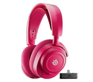 SteelSeries Arctis Nova 7X Gen 2 - Gaming headset, Wireless, Microphone, 20Hz-22kHz, Pink Color
