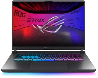 ASUS ROG Strix G16 90NR0LB1-M000N0 16" FHD+ 165Hz Gaming Laptop - Intel Core i9-14900HX up to 5.8GHz, GeForce RTX 5060 Laptop GPU 8GB, 16GB DDR5 5600MHz, 1TB PCIe NVMe SSD, 1920x1200 IPS Display, WiFi 6E, Thunderbolt 4, RGB Keyboard, Windows 11 Home